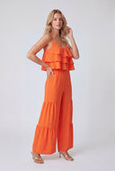 Tiered Ruffle Cami Blouse
