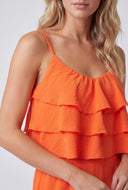 Tiered Ruffle Cami Blouse