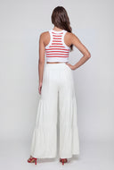 Tiered Palazzo Pants