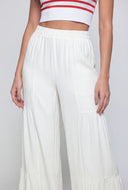 Tiered Palazzo Pants