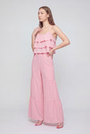 Tiered Palazzo Pants