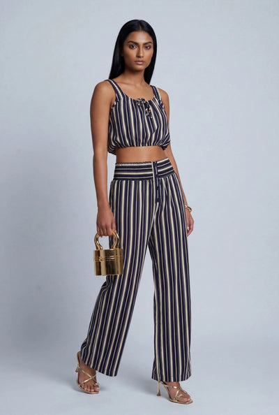 Striped Palazzo Pants