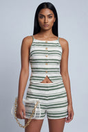 Striped Textured Top