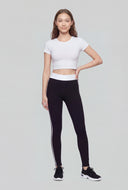 Compression Ribbed High Waist Leggings