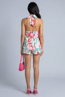 Floral Flyaway Halter Top