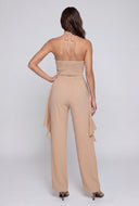 Jamie Crepe Straight-Leg Pants