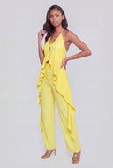 Jamie Crepe Straight-Leg Pants