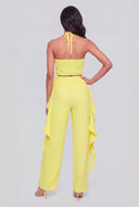 Jamie Crepe Straight-Leg Pants