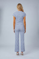 Mariah Striped Tie Waist Top
