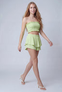 Pearl Ruffle Shorts
