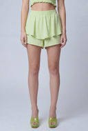 Pearl Ruffle Shorts