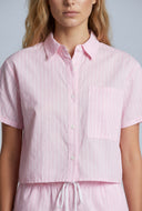 Striped Poplin Shirt