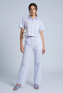 Striped Poplin Shirt