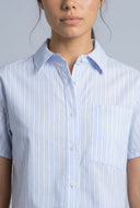 Striped Poplin Shirt