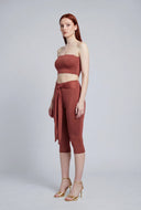Sunny Crop Tube Top