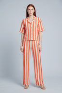 Kataleya Striped Drawstring Pants