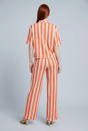 Kataleya Striped Drawstring Pants