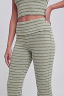 Liberty Striped Fold Over Pants