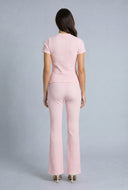 Delaney Textured Flare Pants