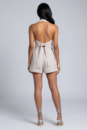 Elisabeth Striped Halter Vest