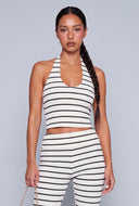 Striped Halter Top