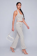 Striped Halter Top