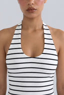 Striped Halter Top