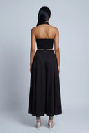 Evangeline Crop Halter Top