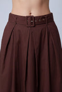 Evangeline Belted Maxi Skirt