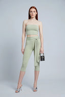 Sunny Tie Waist Sash Capris