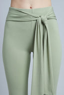 Sunny Tie Waist Sash Capris