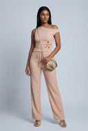 Paris Drawstring High Waist Pants