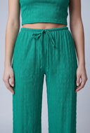 Paris Drawstring High Waist Pants