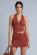Cassidy O-Ring Halter Top