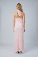 Phoenix Drawstring Textured Maxi Skirt
