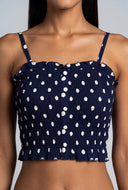 Polka Dot Crop Cami