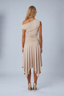 Ruched One Shoulder Top