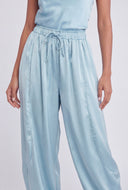 Katherine Satin Drawstring Joggers