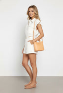 Leyla Twill Cargo Pocket Cropped Jacket