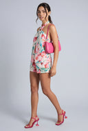 Floral High Waist Shorts