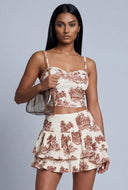 Araceli Crop Bustier Top