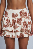 Araceli Ruffle Tiered Skirt