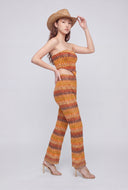 Meadow Patterned Flare Pants
