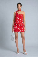 Polka Dot Mini Skirt