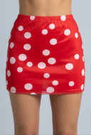 Polka Dot Mini Skirt
