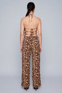 Leopard Print Halter Top