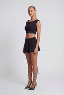 Kaylani Starfish Cap Sleeve Crop Top