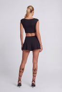Kaylani Starfish Cap Sleeve Crop Top
