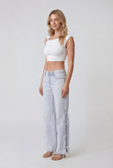 Kaylani Starfish Cap Sleeve Crop Top