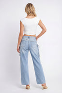 Kaylani Starfish Cap Sleeve Crop Top